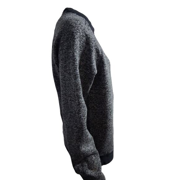 Abercrombie & Fitch Mens L Crew  Grungecore Preppy Fleece Academia Sweatshirt - Picture 4 of 9